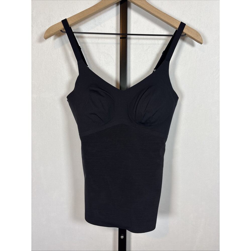 Honeylove Liftwear Cami Tank Women's Small Black Adjustable Shapewear Wireless